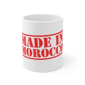 Made in Morocco Mug Style Tampon Vintage