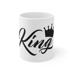 King Mug Design Couronne Élégant