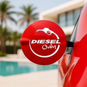 Sticker « Diesel Only »