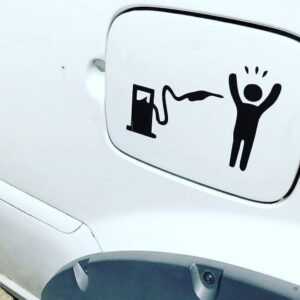 Sticker Pompe Panique