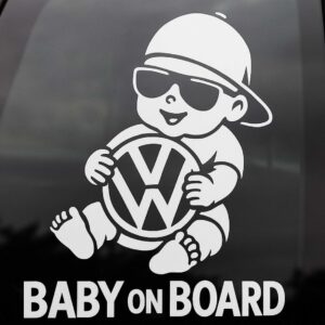 Sticker Baby on Board Cool